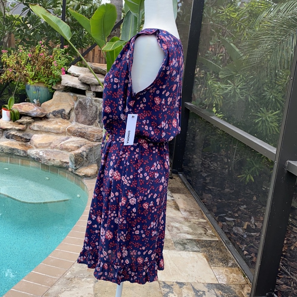Sonoma floral sun dress Women’s small - Picture 3 of 8